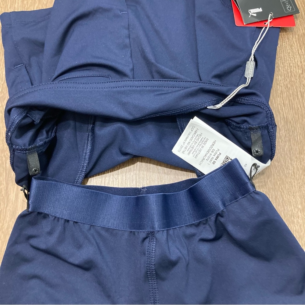 Puma Girls Navy Blue Athletic Tennis Skirt Activewear Size XS (5-6) With Shorts - Picture 12 of 16